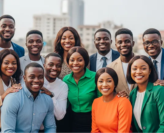 Diverse group of people