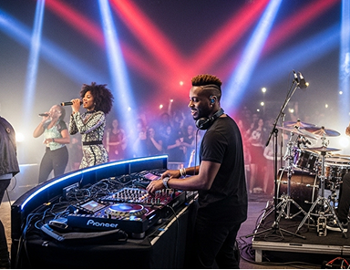 DJs & live bands