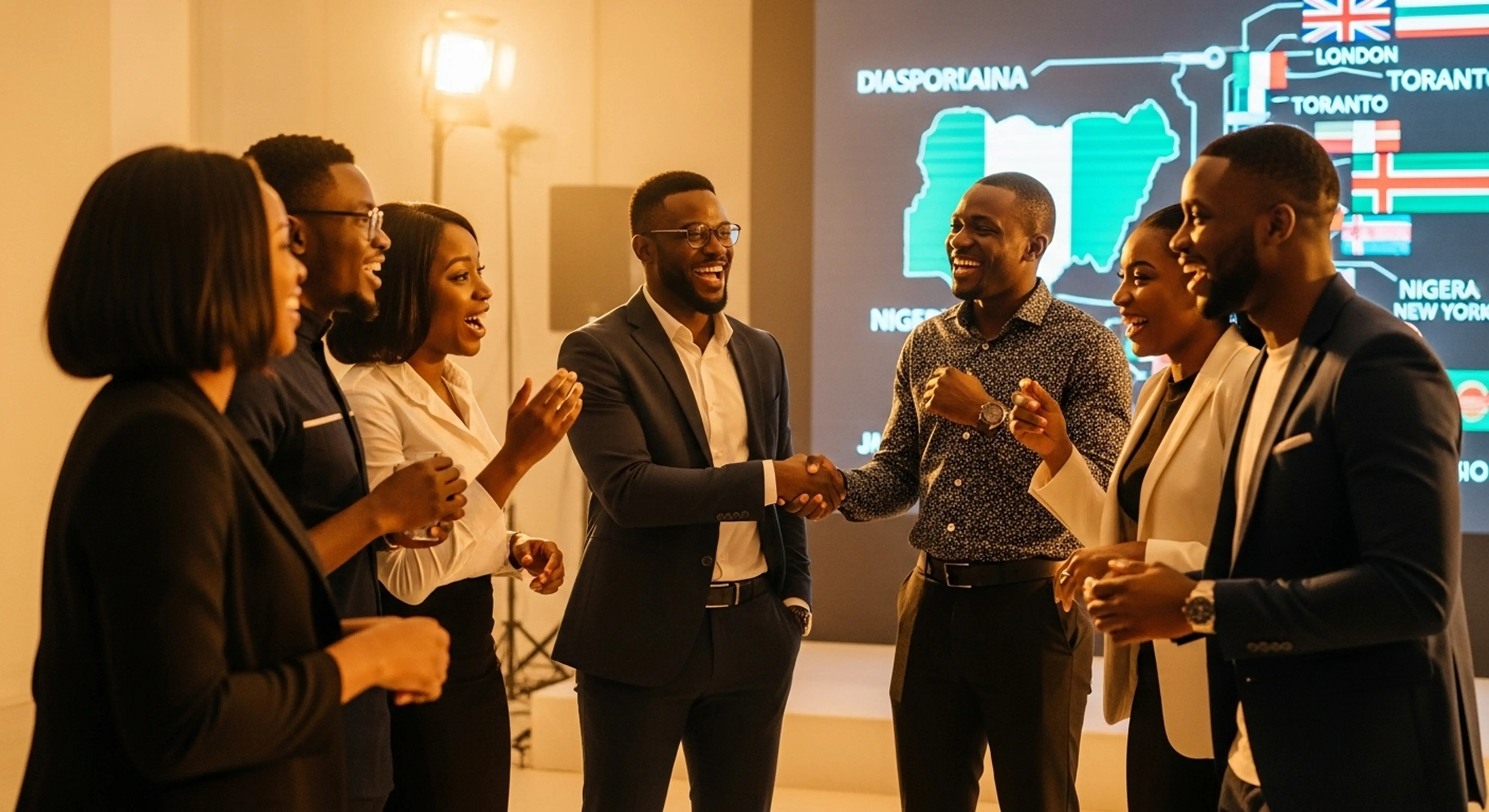 Chef preparing Nigerian cuisine